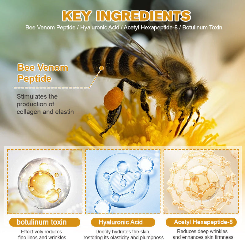💫🍀Made and shipped from Canada✅ Furzero™ Botox Bee Venom Wrinkle Removal Cream- LAST DAY 70% OFF