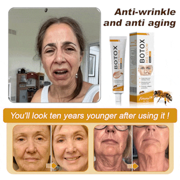 💫🍀Made and shipped from Canada✅ Furzero™ Botox Bee Venom Wrinkle Removal Cream- LAST DAY 70% OFF